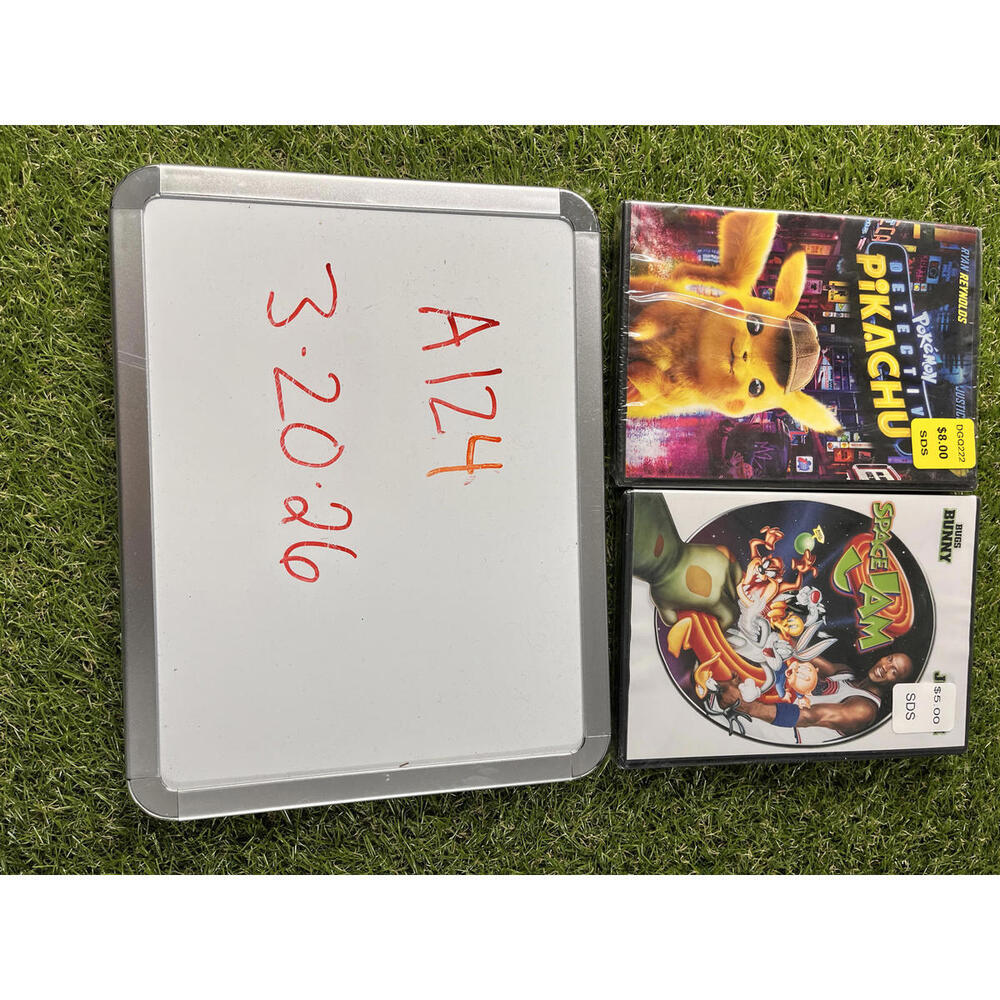 DVD Movie Collection: Detective Pikachu, Space Jam, Aquaman, Wonder Woman, Joker